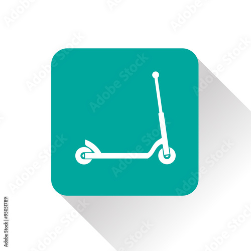 icon of child scooter