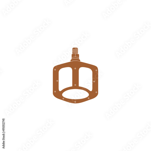 Icon bicycle pedal.