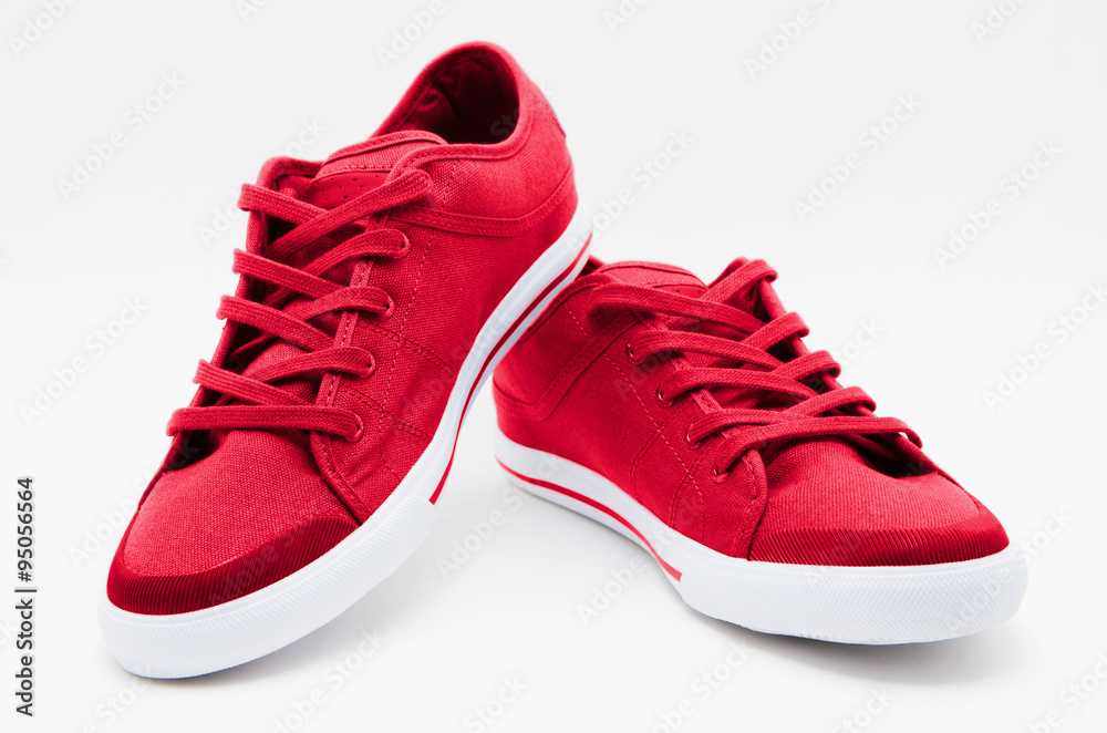 Pair of new sneakers Pair of new sneakers