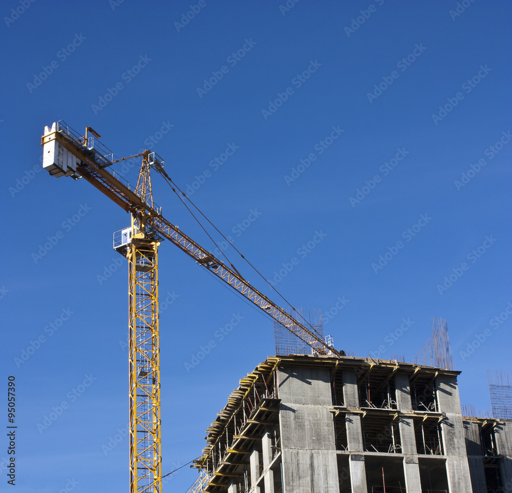 Crane and construction Crane and construction