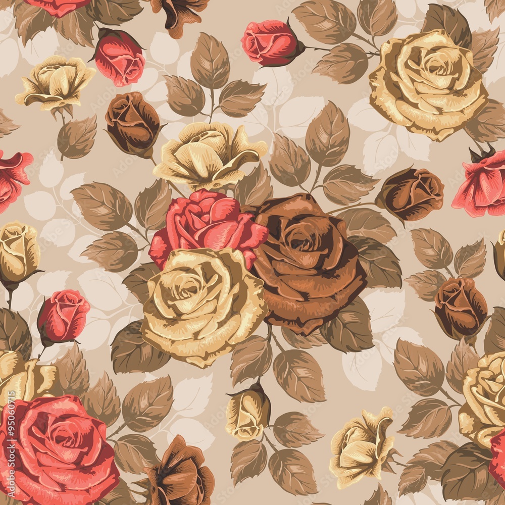 Lola Floral Seamless Pattern