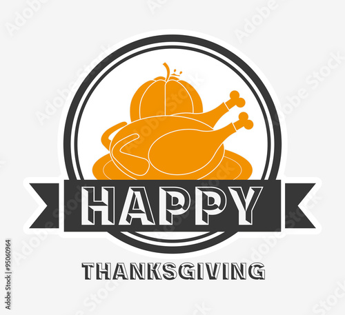 happy thanksgiving design