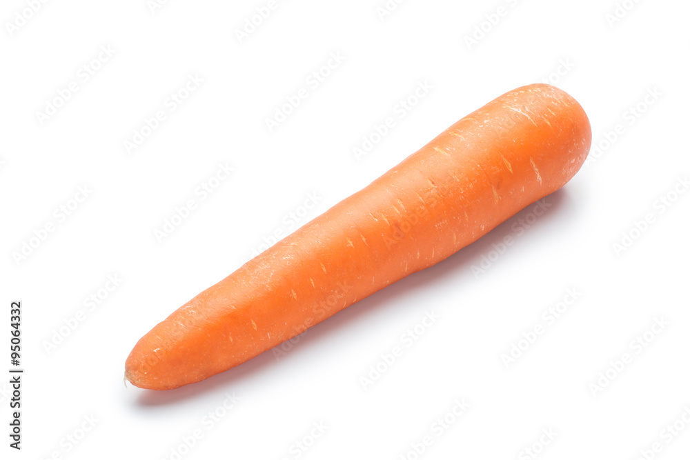 Fresh carrot isolated on white background Fresh carrot isolated on white background