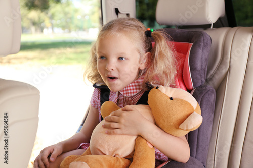 Beautiful happy girl with t...
