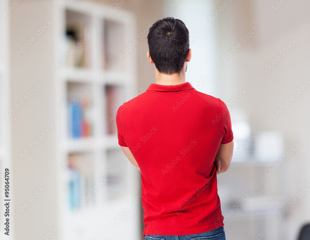 man backside isolated man backside isolated