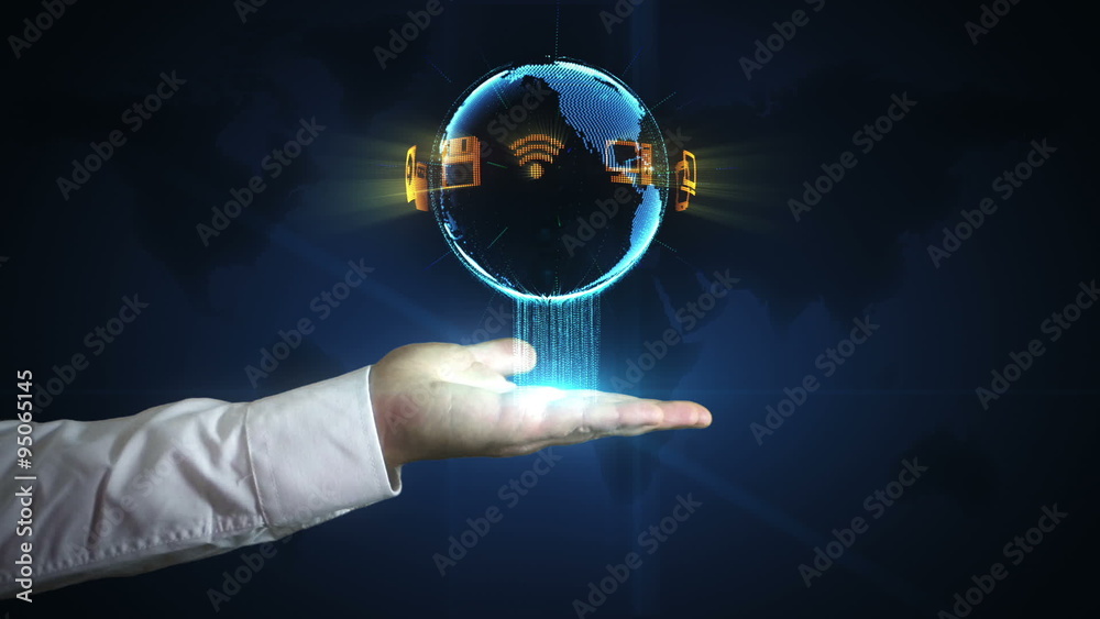 Digital world in your hands - information at your fingertips