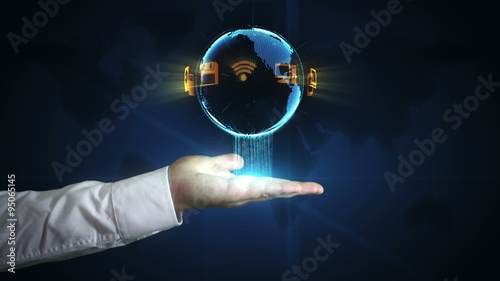 Digital world in your hands - information at your fingertips