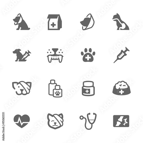 Simple Pet Vet icons