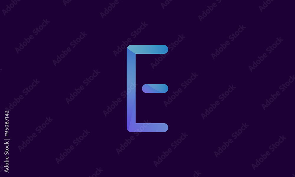 Alphabet E Logo Template Alphabet E Logo Template