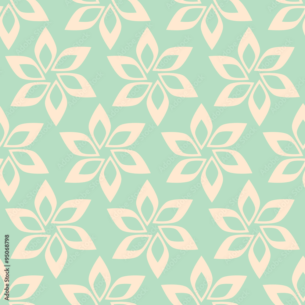 Simple flower seamless pattern Simple flower seamless pattern