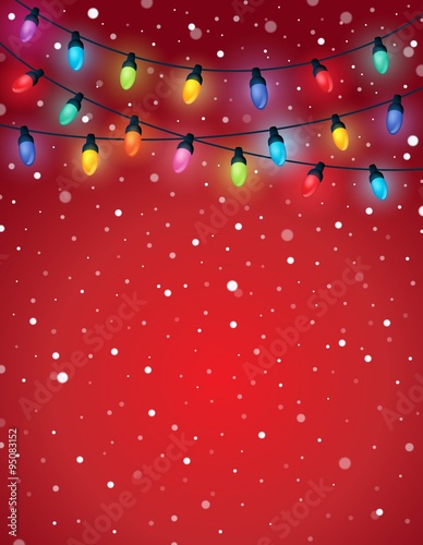 Christmas lights theme image 5