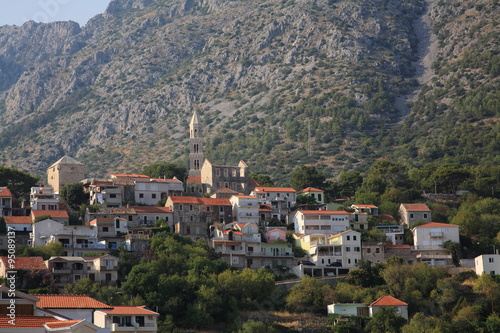 Igrane,Biokovo mountain in the background