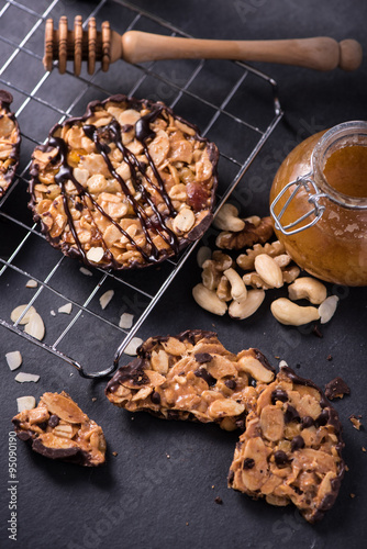 homemade Florentine,almond cookies
