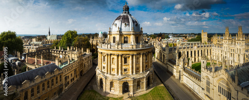 Radcliffe Camera, from St. Marys Church, Oxford, Oxfordshire photo