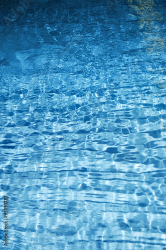 Konstfotografi Texture of blue water