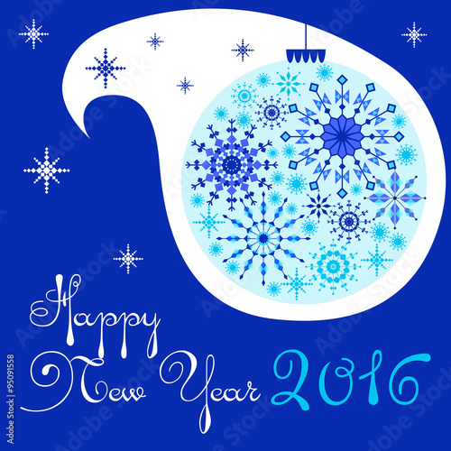 Vector New Year Illustration