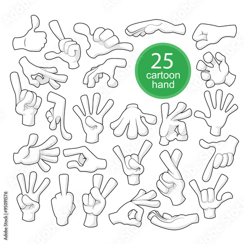 Comics Cartoon Hands