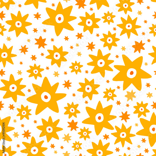 Abstract seamless pattern in vector.