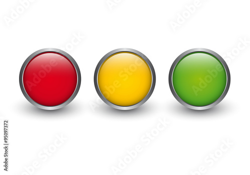 Traffic Light Buttons photo