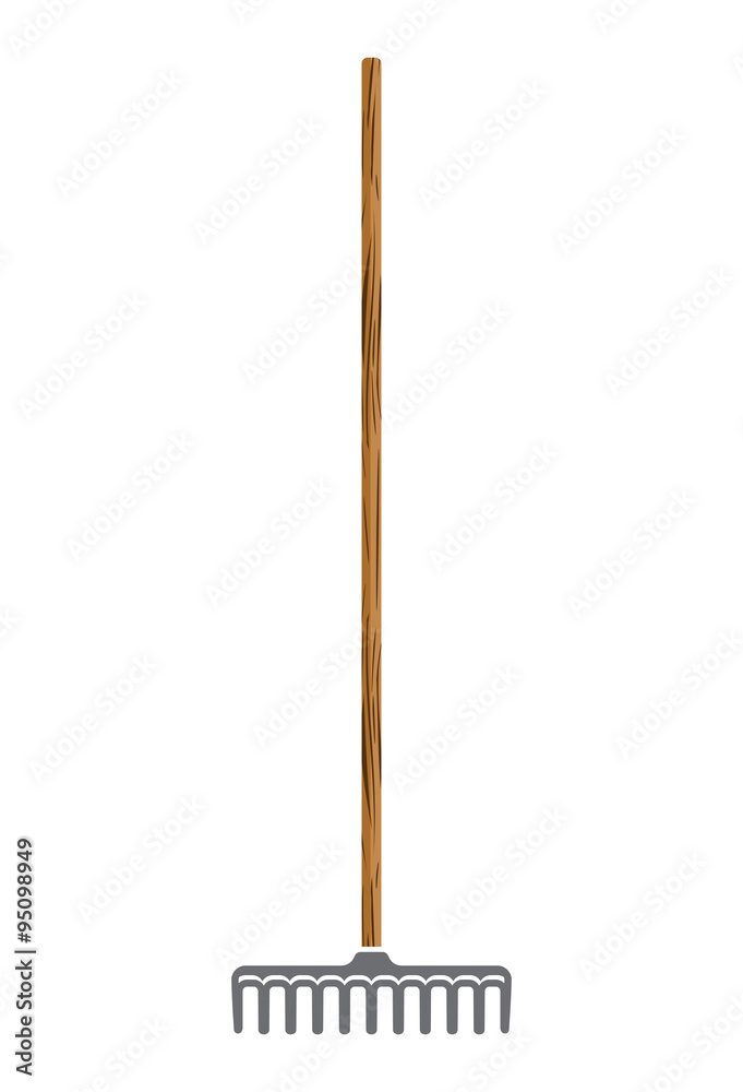 rake vector illustration rake vector illustration