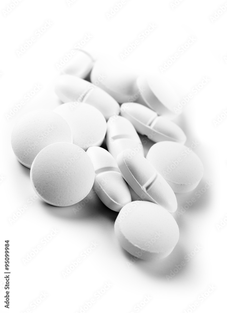 white tablets