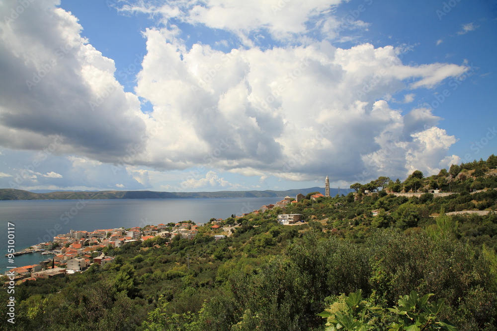 View on Igrane,Croatia