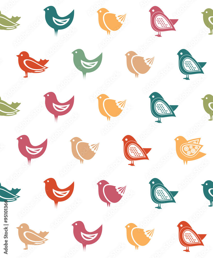 bird seamless pattern bird seamless pattern