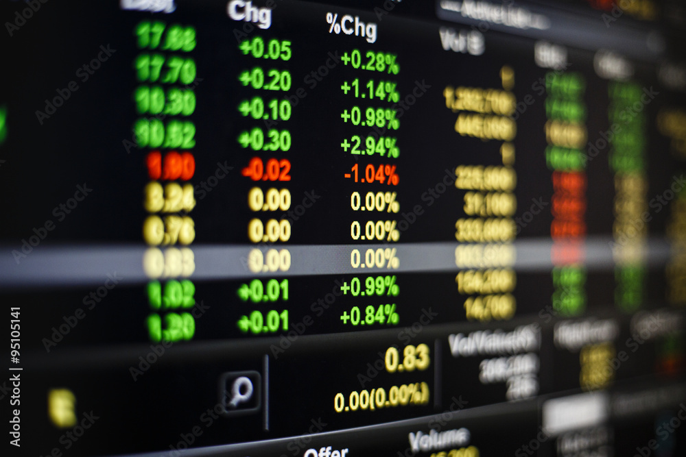 Abstract financial figures background Abstract financial figures background