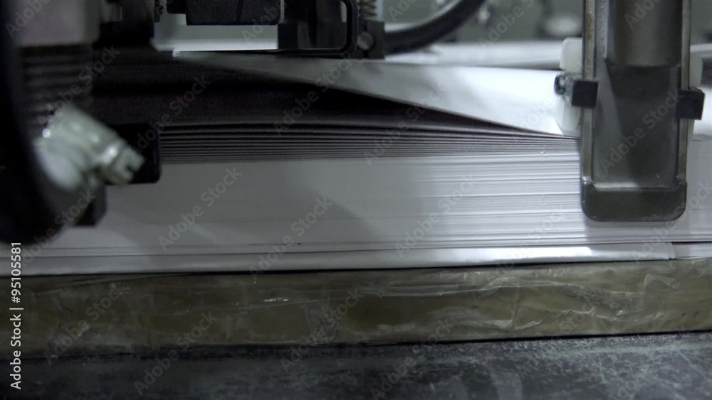 Printing of newspapers in the print shop, Printing of newspapers in the print shop,