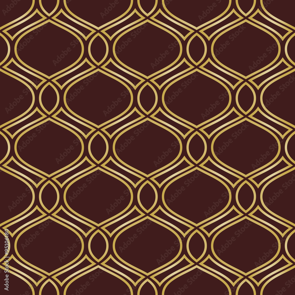 Fototapeta premium Geometric Seamless Vector Pattern