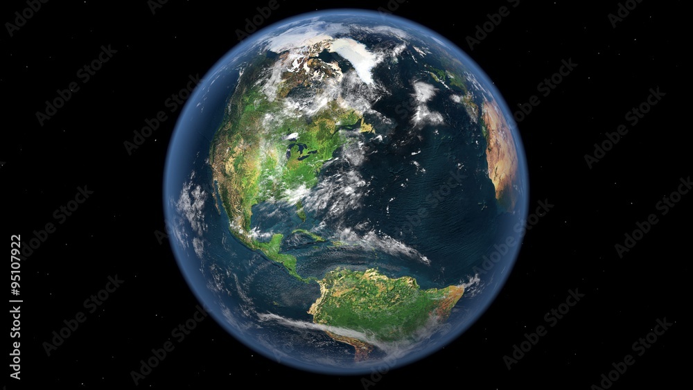 Fototapeta premium Earth from space