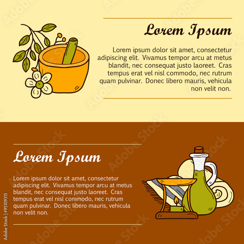 Ayurveda vector concept