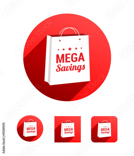 Mega Savings Shopping Bag