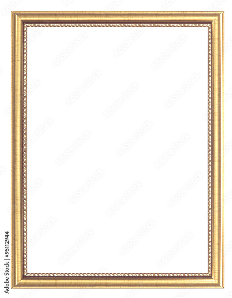 Picture frame Black wood frame in white background. Picture frame Black wood frame in white background.