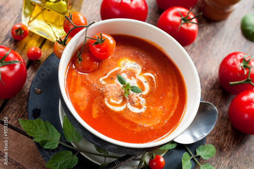 Fotografía tomato soup