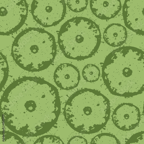 seamless background with abstract plant cells