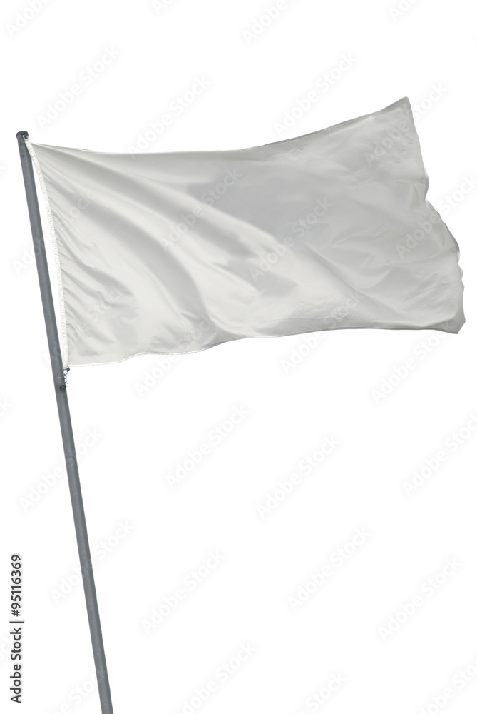 Fototapeta premium white flag