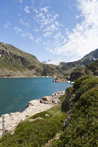 Lake Juclar in Andorra