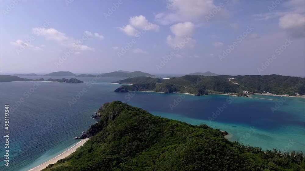 座間味島 空撮 座間味島 空撮
