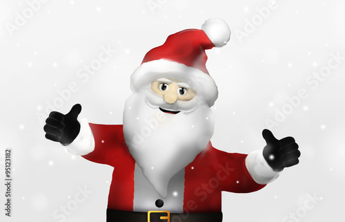 Happy Santa Claus christmas