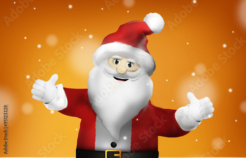 Happy Santa Claus christmas
