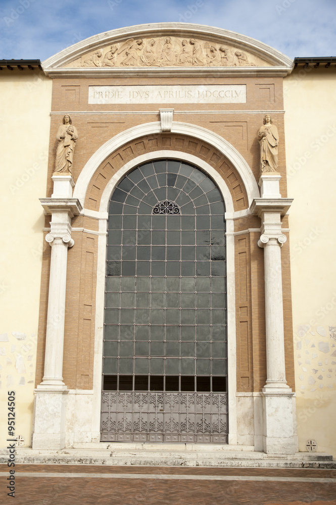 santa costanza church,window glass,rome,italy