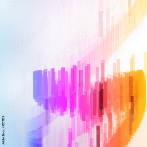 Abstract background  colorful elements.