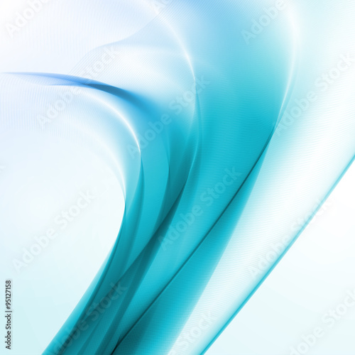 Abstract blue background.