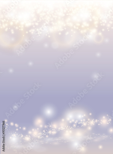  Abstract sparkling light magic background. Glow bright festive fantasy poster