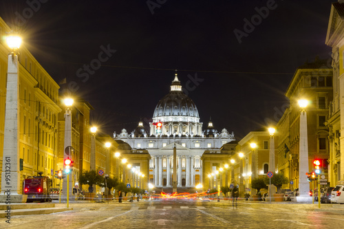 Fototapeta Naklejka Na Ścianę i Meble -  St. Peter's cathedral, Rome