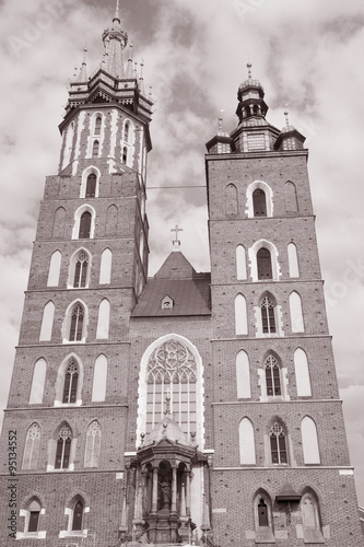 Mariacka Basilica Church; Krakow; Poland #95134552