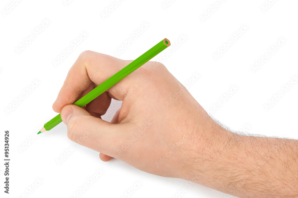Pencil in hand Pencil in hand