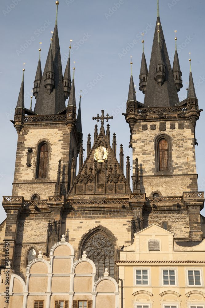 Church of Our Lady before Tyn, Prague; Czech Republic Church of Our Lady before Tyn, Prague; Czech Republic