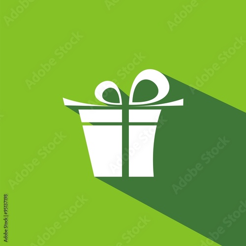 Icono regalo paq1 verde sombra